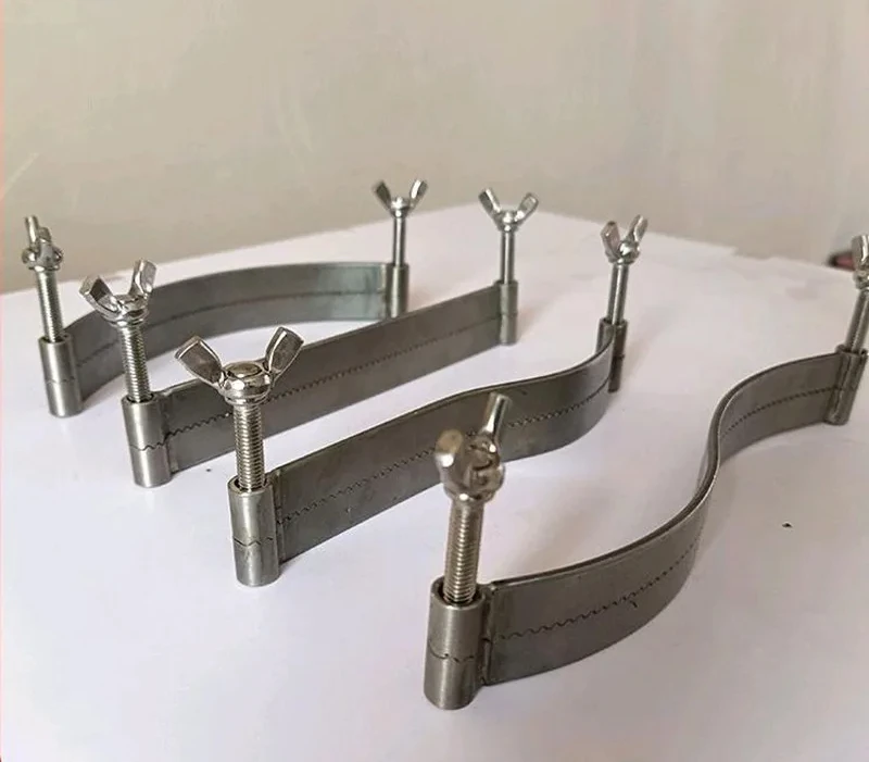 Ear Cropping Guide Clamp with Teeth Pitbull Dog Ear Cropping Tools Veterinary Instruments