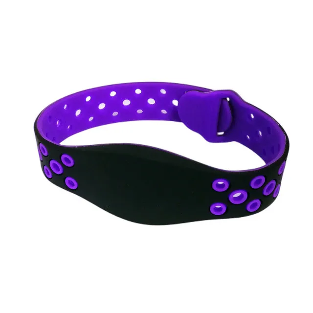 Waterproof Adjustable RFID Silicone Wristband with NFC Functionality