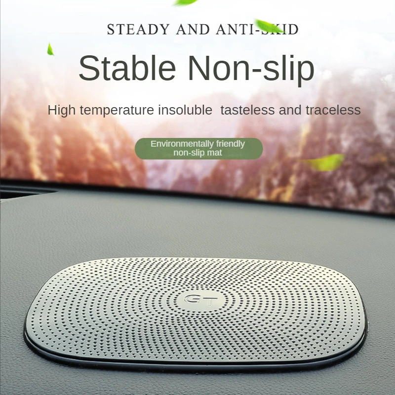 

Car Anti Slip Mat Phone Holder PU Automobiles Interior Dashboard Sticky Pad Non-Slip Cushion For GPS Cell Phone Coin 15*10.5cm