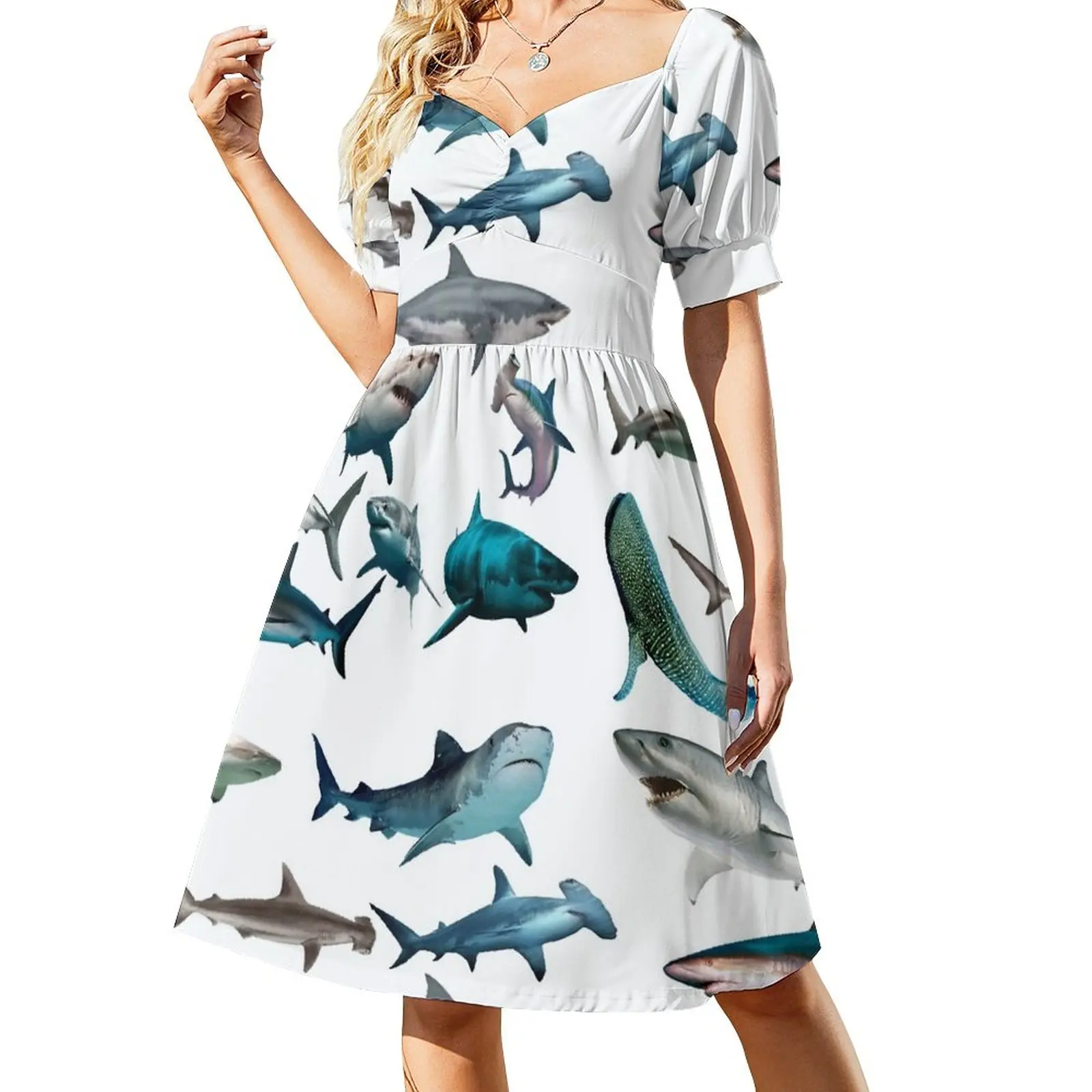 

Sharks Dress Women's evening dress summer dresses womens 2023 cocktail dresses