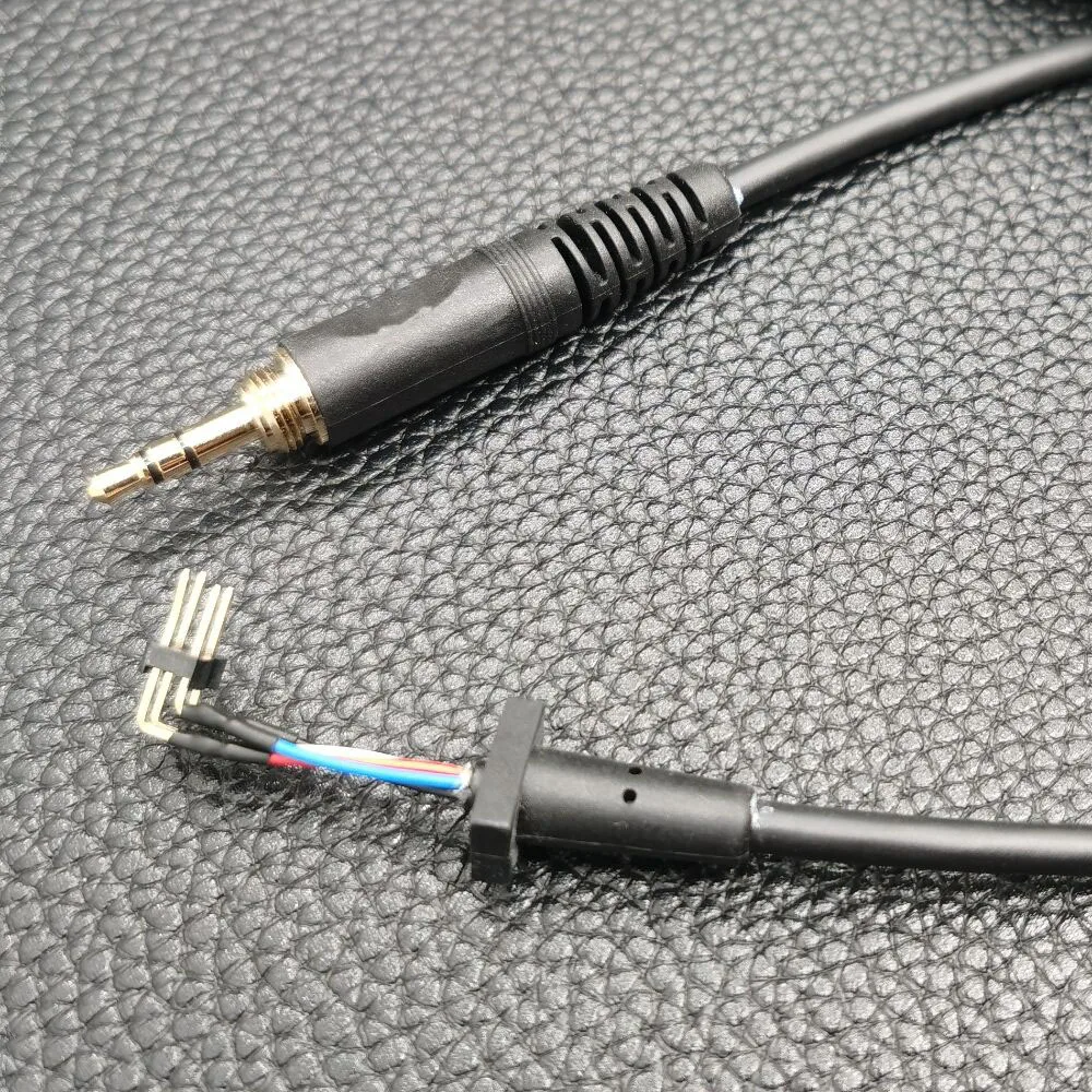 HD 280 Pro Headphone Cable for Sennheiser HD280 Pro Replacement Cords Wire HD280Pro Spring Relief Coiled Cables Repair Part Line