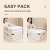 Cloud pattern with handle, large capacity household clothing, bedding, dust-proof and moisture-proof storage bag 4