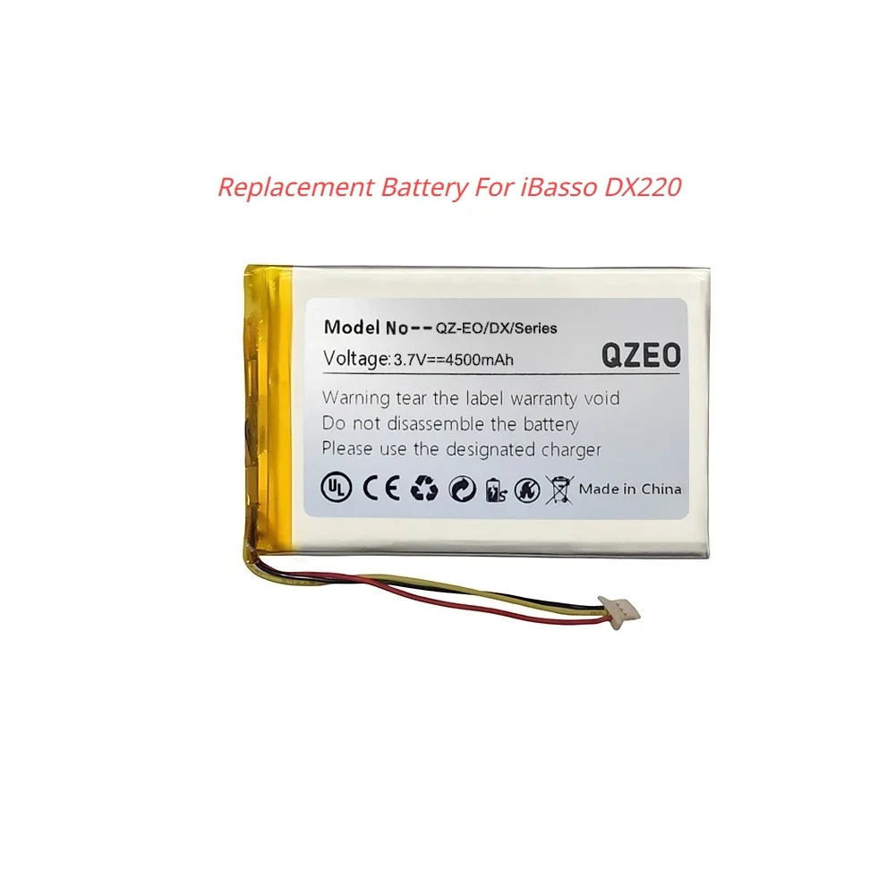 Music Player Replacement Battery for iBasso DX80 DX100 DX120
