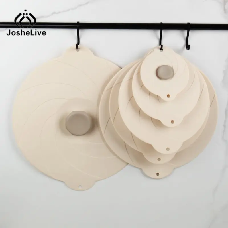 Silicone Suction Pan Lid Microwave Heat Resistant Cover Wrap Bowl Can Lid Vacuum Seal Stretch Sealer Cookware food cover kitchen utensils kitchen supplies fresh keeping cover microwave cover preservation cover bowl cover