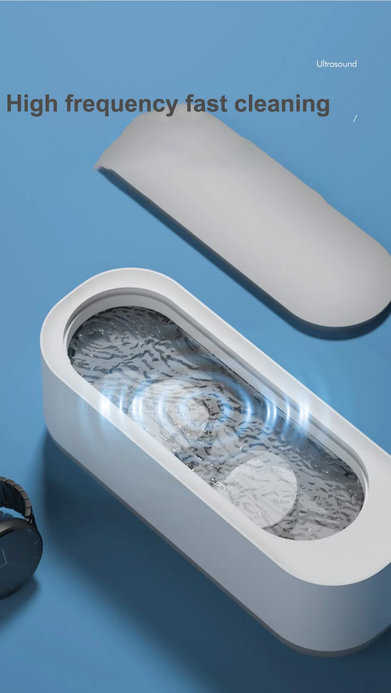 Description Picture 5 of itemNew Ultrasonic Cleaning Machine High Frequency Vibration USB Ultrasonic Cleanser Wash Cleaner Watch Jewelry Glasses Cleaner