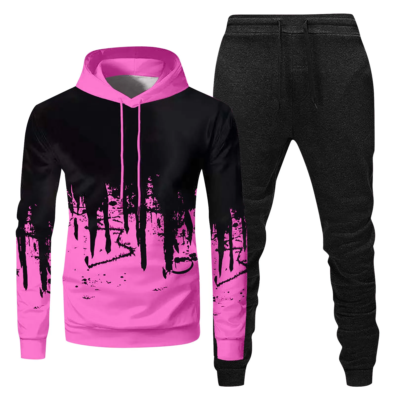 

2023 Fashion Tracksuit For Men Hoodie Fitness Gym Clothing Men Running Set Sportswear Jogger Men'S Tracksuit Winter Suit Sports