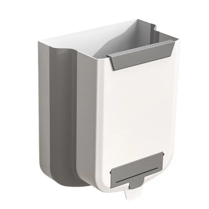 Wall Mounted Foldable Kitchen Trash Can