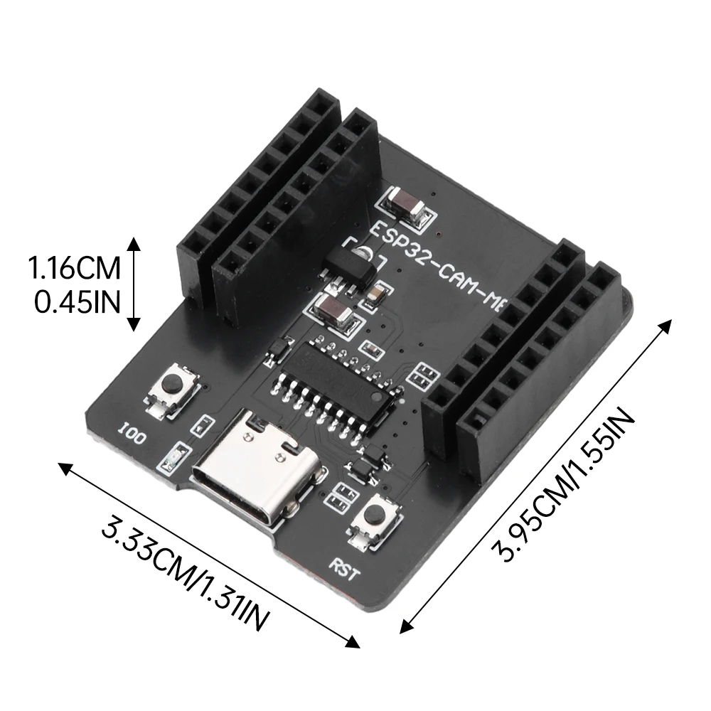 Camera module ESP32-CAM-MB Development Board Test Backboard Serial Port Burner Module with Expansion Interface CH340C Bluetooth + OV2640 Camera