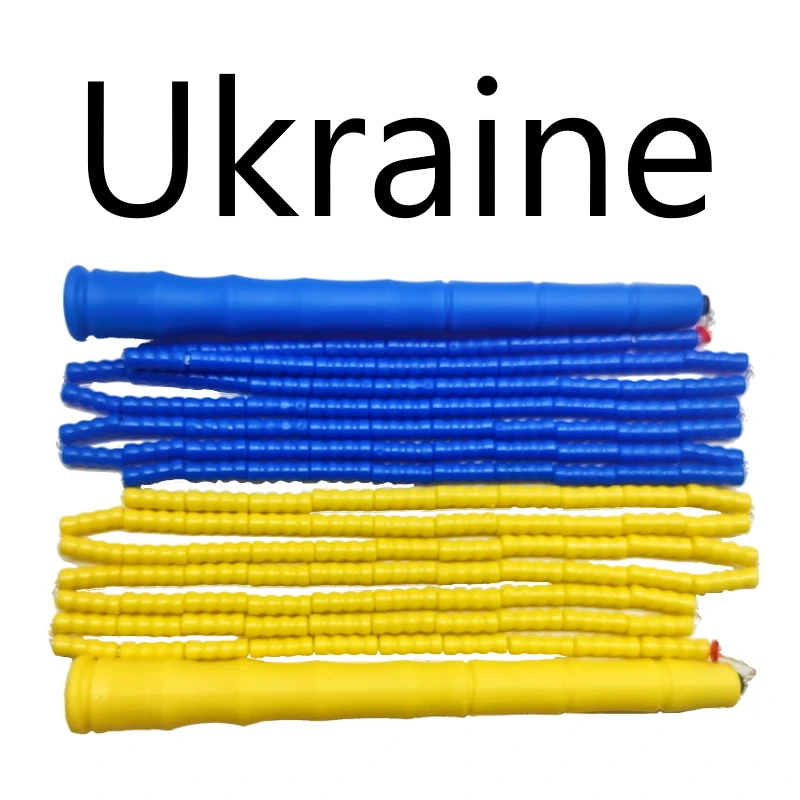 3 meter rope length between 21cm handles Beaded jump rope skipping rope fitness freestyle skip jumpping crossfit long handle 5
