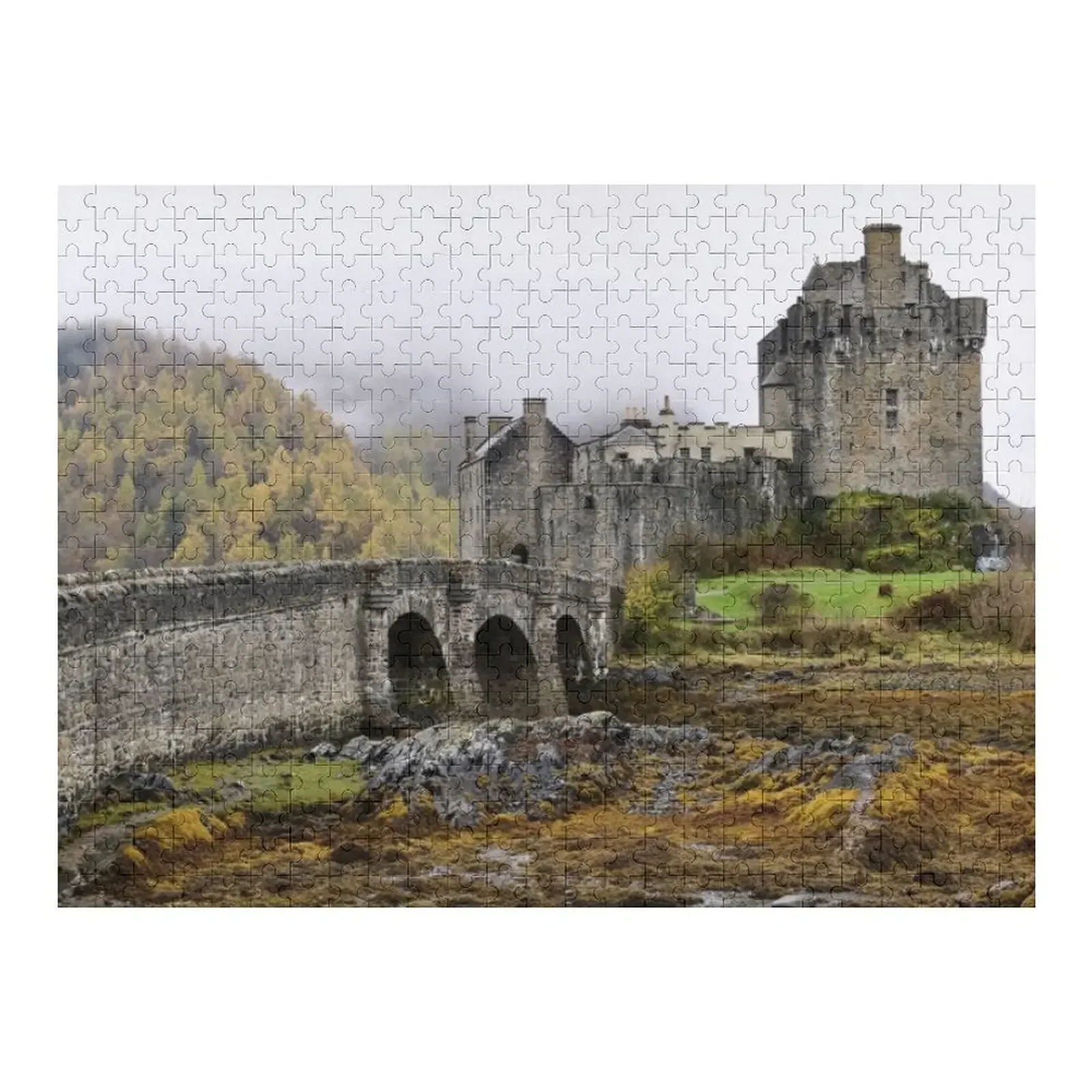 

Eilean Donan Castle Jigsaw Puzzle Picture Wooden Adults Jigsaw Pieces Adults Puzzle