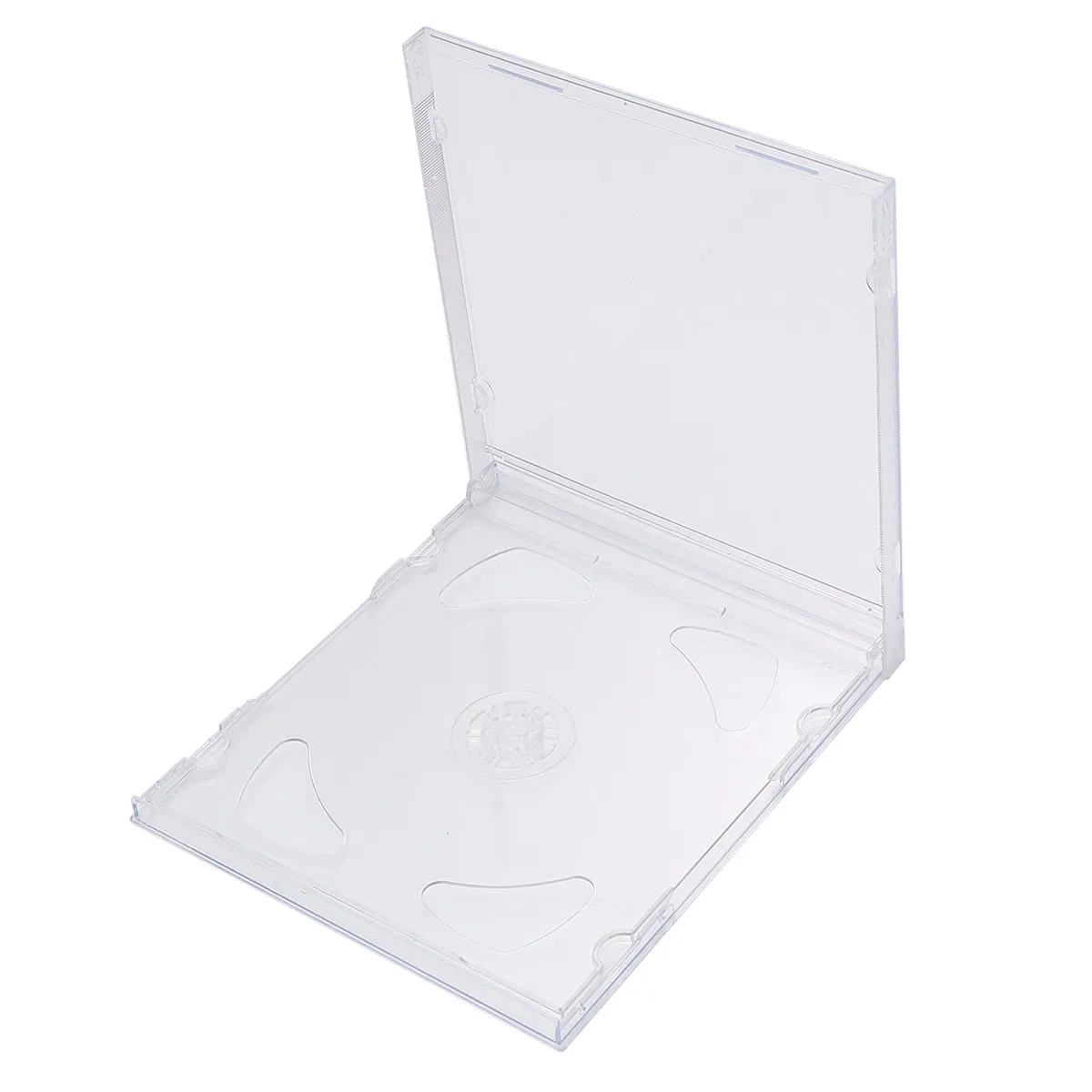 10개 투명 CD DVD 보관 케이스 휴대용 슬림 미디어 정리함 각각 2개의 디스크를 수용할 수 있으며 웨딩 비디오에 적합합니다.