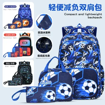 2026 Waterproof Children School Bags for Boys Backpack Kids Book Bags Orthopedic Primary School Backpack Mochila Escolar 1