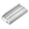 Kitchen Pull Out Dish Racks With Drainboard Drawer Storage Sliding Mesh Cabinet Basket for Accessorie Pull Out Cabinet Organizer 6