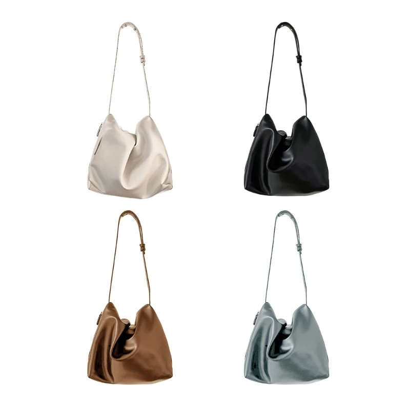 

Underarm Bag Makeup Bag Purse Armpit Bag Carrying Bag Black Silver Brown