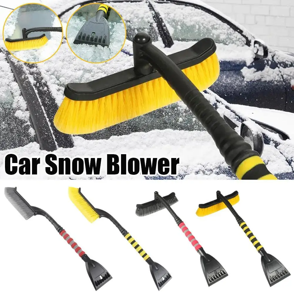 

Car Snow Removal Shovel Truck With Ice Removal Snow Sweeping Brush Scraper Snow Artifact Glass Winter Defrost Snow Removal Tool