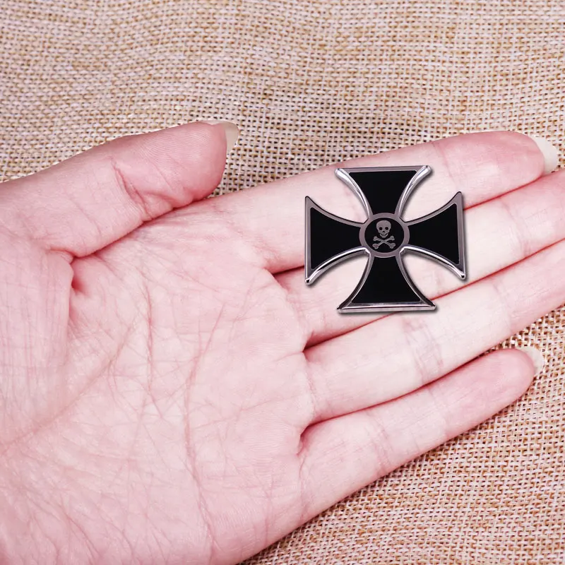 Niemcy żelazny krzyż odznaka śmierć szkielet broszka biżuteria wojskowa