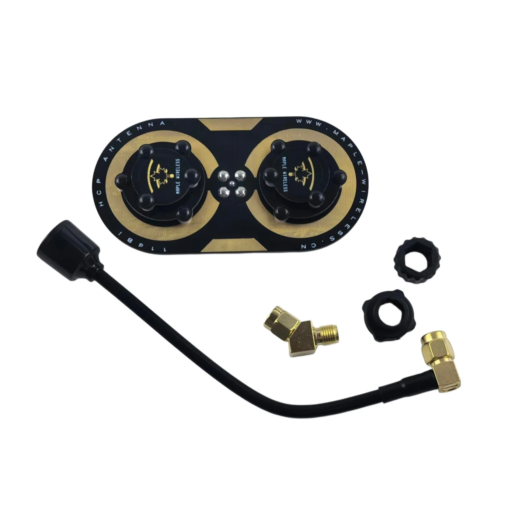 Maple Wireless Antenna 11dbi 5.8GHz SMA Circular Polarized FPV Antenna KIT Fatshark SKYZONE Monitor RC FPV Goggles Original thumbnail 2