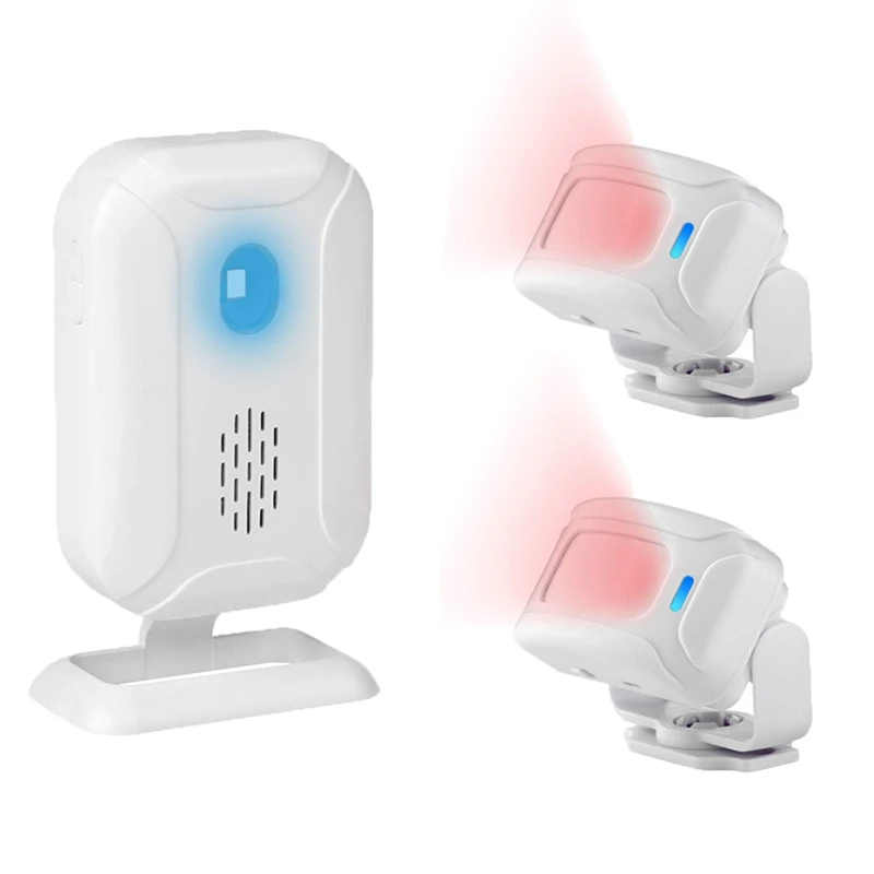 

Motion Sensor Detector Alarm Bell Entry Alert System Shop Store Welcome Chime Wireless Infrared PIR A
