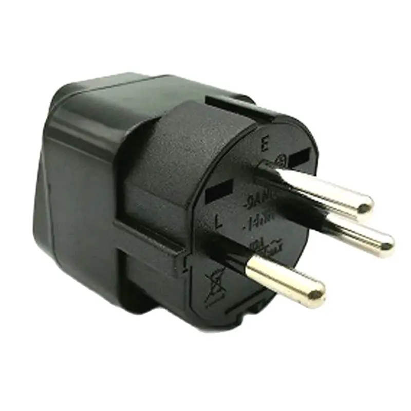 Universal 10A 250V EU US UK AU japan swiss germany france to Israel Egypt Pakistan Adapter Plug Type H