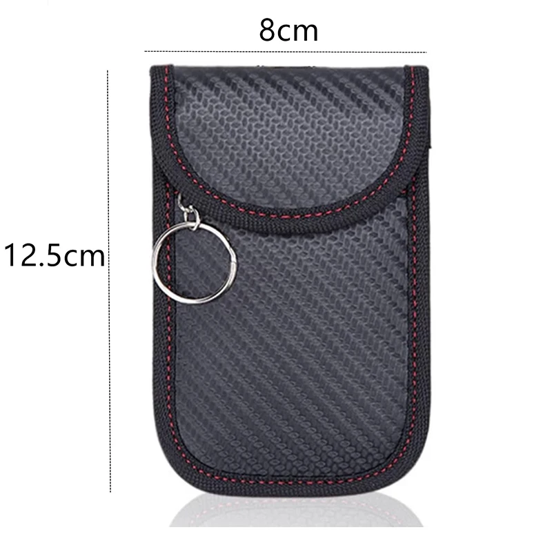 Key Case Car Key Signal Blocker Anti-scan Anti-magnetic Card Holder Blocking Bag Radiation Protection