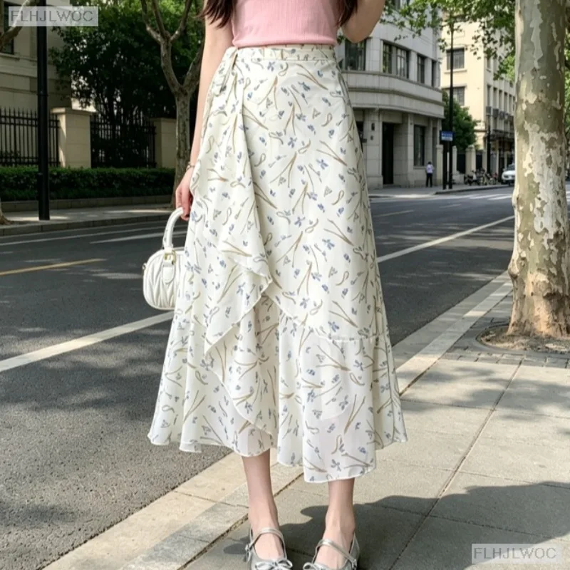 ตัวเลือกสินค้า เสื้อวันพีซสุดชิค ลายดอกไม้หวานโรแมนติก