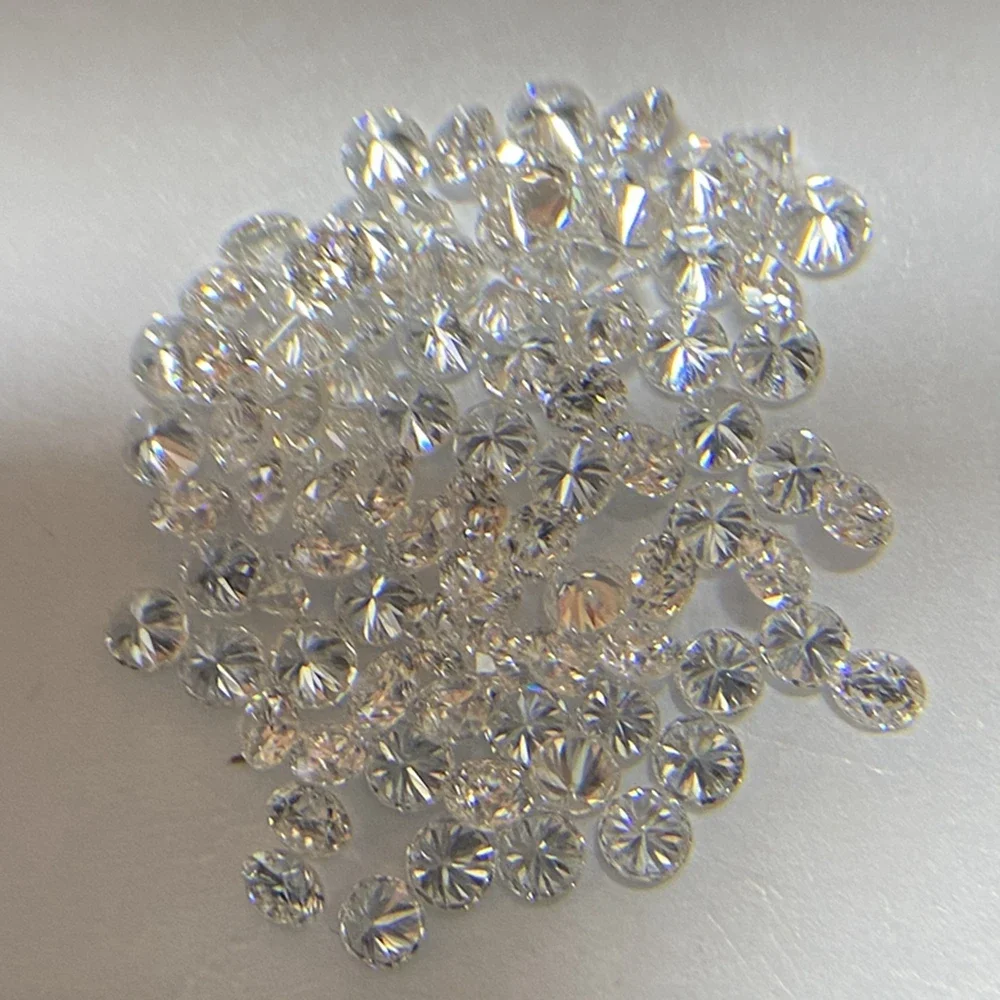 Meisidian Hot Sale 1 Carat / Bag Lab Grown Hpht Loose Stone 1.25mm DEF VS CVD Diamond Watch Jewelry