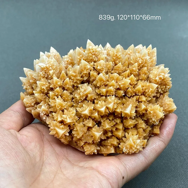 100% natural Orange Calcite mineral specimen stones and crystals healing crystals quartz gemstones free shipping