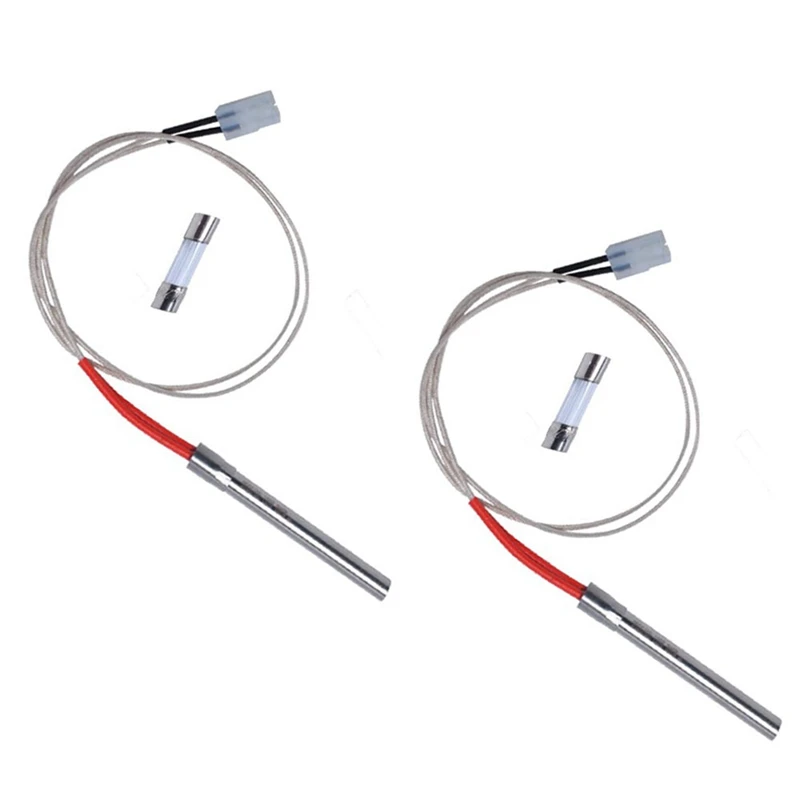 Accenditori Per Griglia Da 2 Pezzi Parti Di Ricambio In Metallo Argento Compatibili Per Traeger, Pit Boss, Camp Chef, Griglie Z Modello Di Griglia A P
