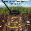 Professional Gold Metal Detector High Performance Underground Treasure Hunter Deep Search LCD Screen Display Super Stable 5