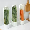 Refrigerator Herb Crisper Saver Vegetable Preserving Bottle Pod Container Keep Herb/Cilantro/Mint/Parsley/Asparagus Fresh Home 1