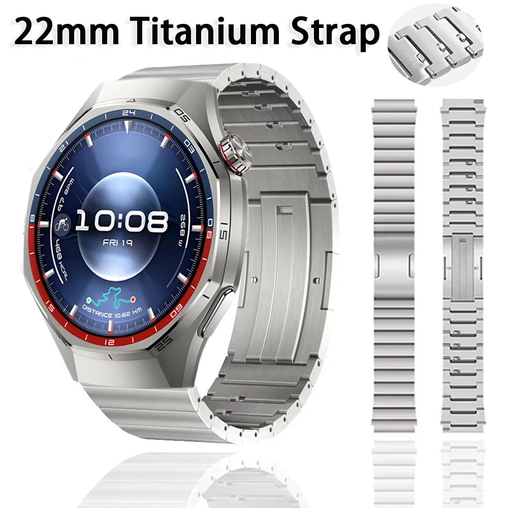 22mm Titanium Quick Release Comfortable Watch Strap Bracelet