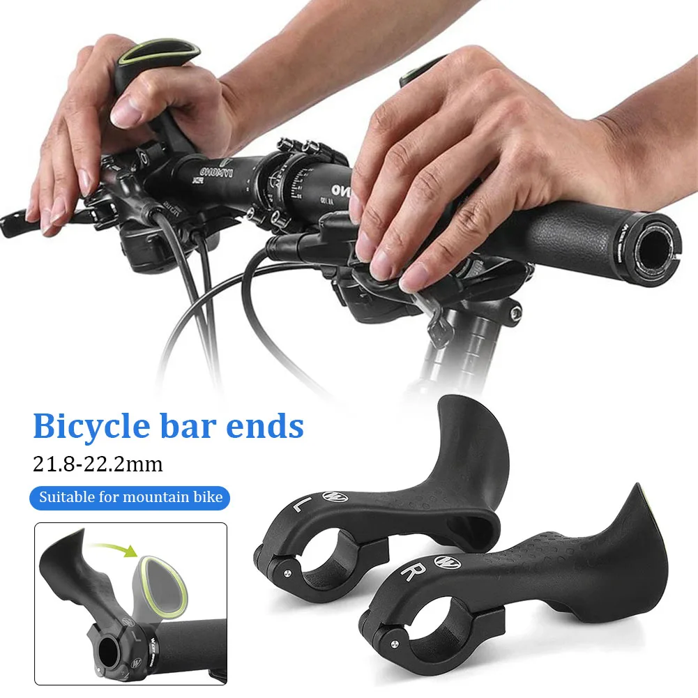 Bicycle Handlebar Extender Bars Ends Ergonomic Design MTB Handlebar Nylon Inner Handle Bar Grips Cycling Accessories bicycle handlebar grips,bicycle accessories,bicycle handlebar,bicycle handlebar extender,bicycle handlebar extension,bicycle handlebar ends