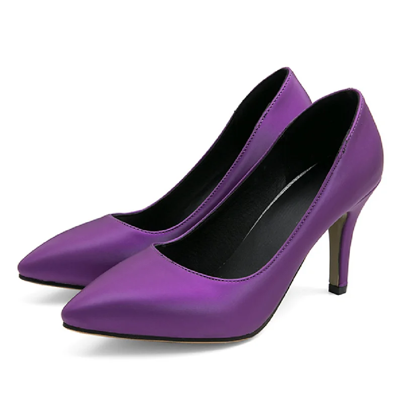 High Heel Pumps Amazon Lavender Shoes Classic Silk High Heels