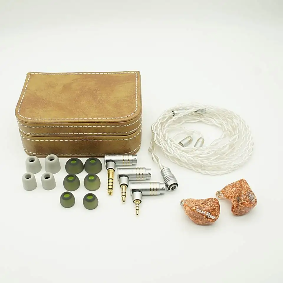 Sound Rhyme DTE500 1 Dynamic + 2 Balanced Armature + 2 Electrostatic Drivers Hybrid 2Pin 0.78mm Audiophile In-ear Earphone 5