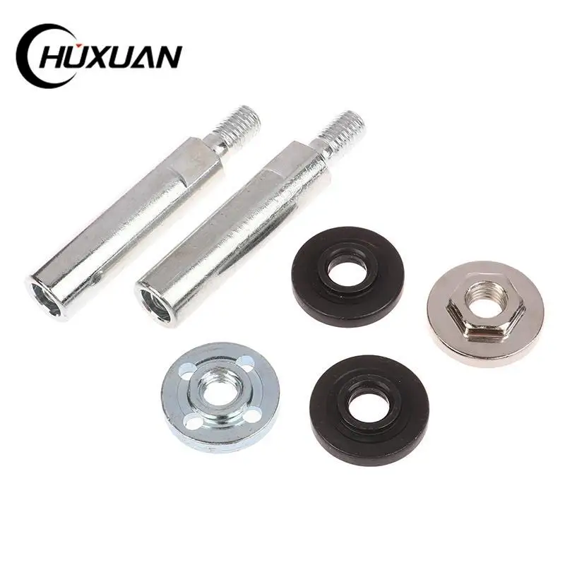 

1 set 80mm Angle Grinder Extension Connecting Rod M10 Thread Adapter Shaft Nuts For 100 Angle Grinders/Polishers Grinding Heads
