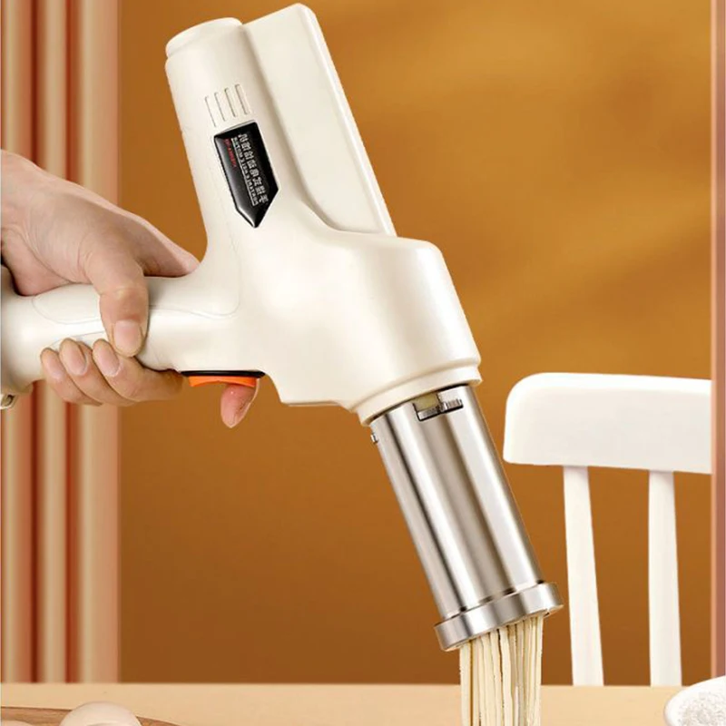 Noodle Maker Press Pasta Machine Stainless Steel Kitchen Pressing Spaghetti Crank Cutting Noodle Making Gun Kitchen Tools