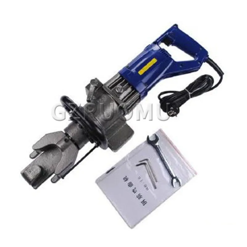 

RB-16 900W Electric Hydraulic Rebar Bender 4MM-16MM Hand-Held Copper Iron Bending Tool 0-130° Portable Steel Bar Bending Machine
