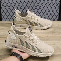Men's Sneakers Mesh Breathable Casual Shoes Outdoor Comfortable Lightweight Running Shoes for Men Lightweight Tennis Shoes 1