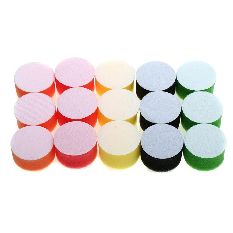 16Pcs/Set Polishing Pad For Car Polisher 2 Inch 50mm Polishing Circle ing Pad Tool Kit car polishing pad car polish pad