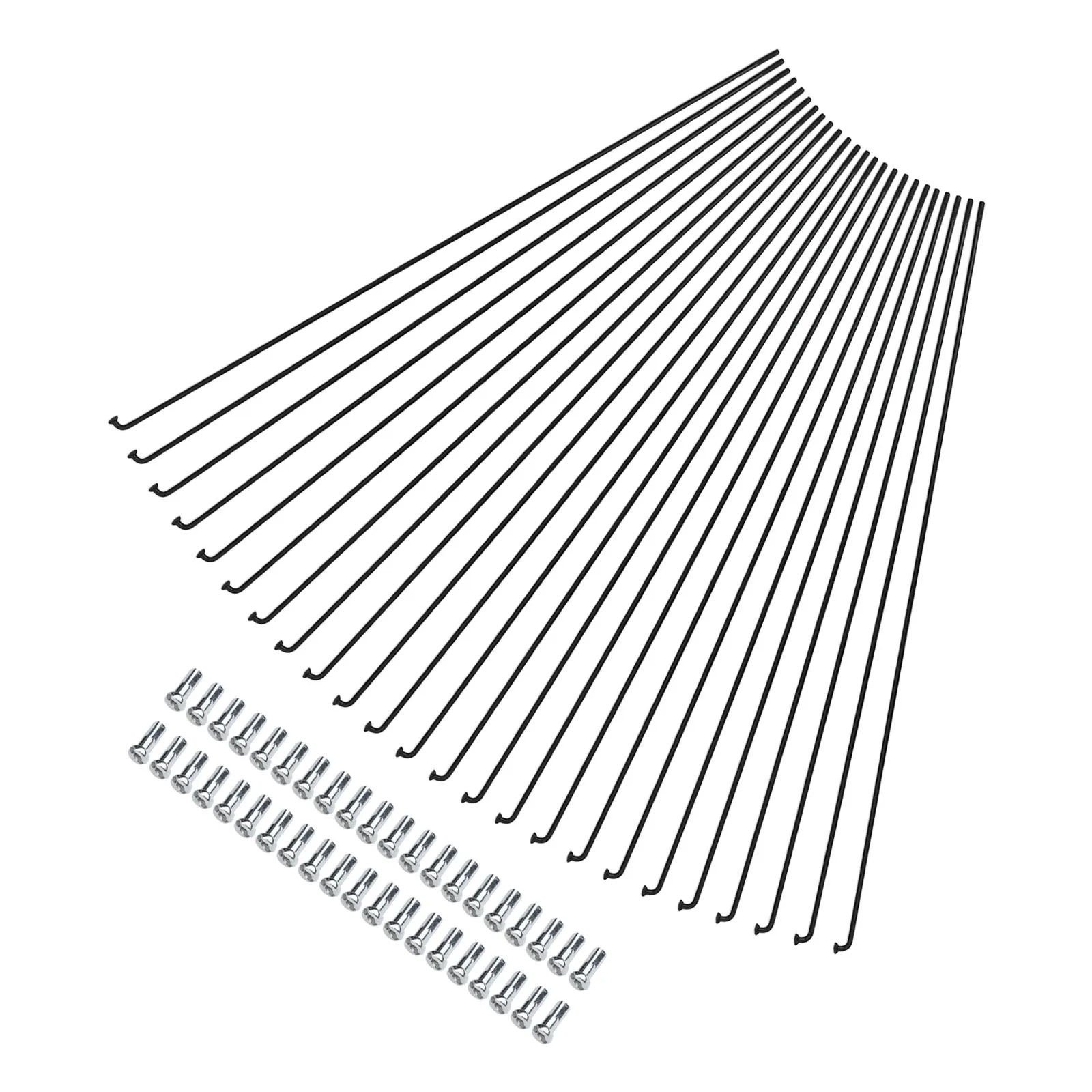 NIPPLES SPOKES 261MM 270MM 287MM For 27.5/26/29 Bikes And HUBS High Quality Steel + Steel Cap MTB Bike Durable bicycle spokes,bike spokes nipples