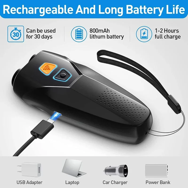 Ultrasound Dog Repeller Anti Barking Stop Bad Behaviors Pet Training Device Rechargeable Dog Repellents with Flash Light