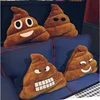 25CM New Pattern Lovely Browm Smiely Pillow Plush Cushions Home Decor Gift Stuffed Poop Doll Toys  Pillow 6