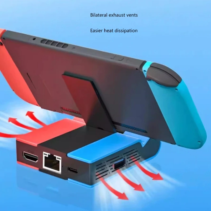 Docking Station Tv Portatile Mini Dock Tv Con Porta Usb Docking Station Tv Multifunzionale Dock Leggero Per Interruttori
