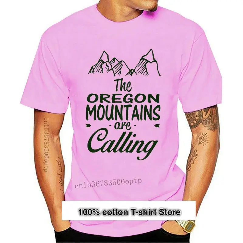 Camiseta de deporte al aire libre para hombre, Ropa para escalada en roca, montañismo del estado de orégón, camiseta de gran altura