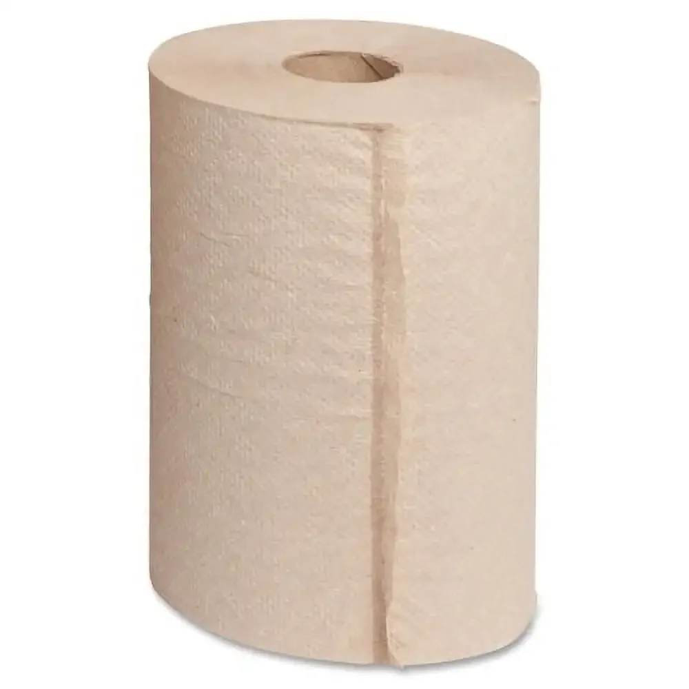 

Georgia Pacific Blue Basic Recycled Paper Towel Roll by GP PRO 1 Ply Natural - Nonperforated