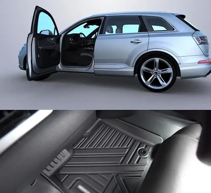 Tapis De Coffre Pour Mazda CX-30 (2019+) - Noir, Anti-dérapant, Protection Haute Bord - Série ProLine 3D