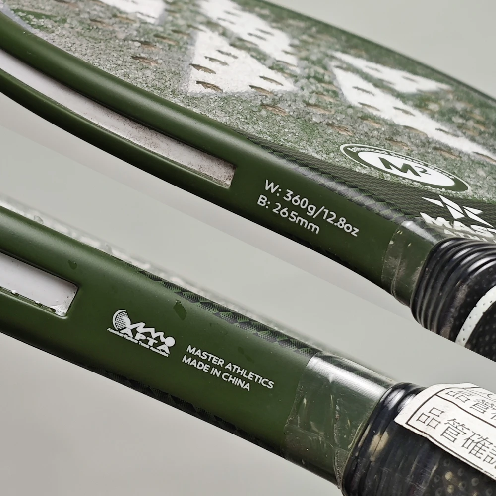 CARBON MASTER ATHLETICS M2 TENNIS PADDLE ENHACED SWEET SPOT