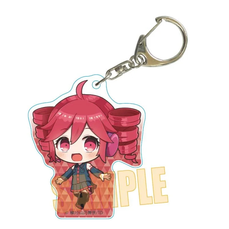 Kasane Teto Adorable Acrylic Figure Keychain - Cartoon Bag Charm & Backpack Pendant Gift