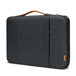 Sleek and Durable Multi - Size Laptop Carrying Sleeve and Protective Shell Bag - 13.3 - 14inch (BLACK)