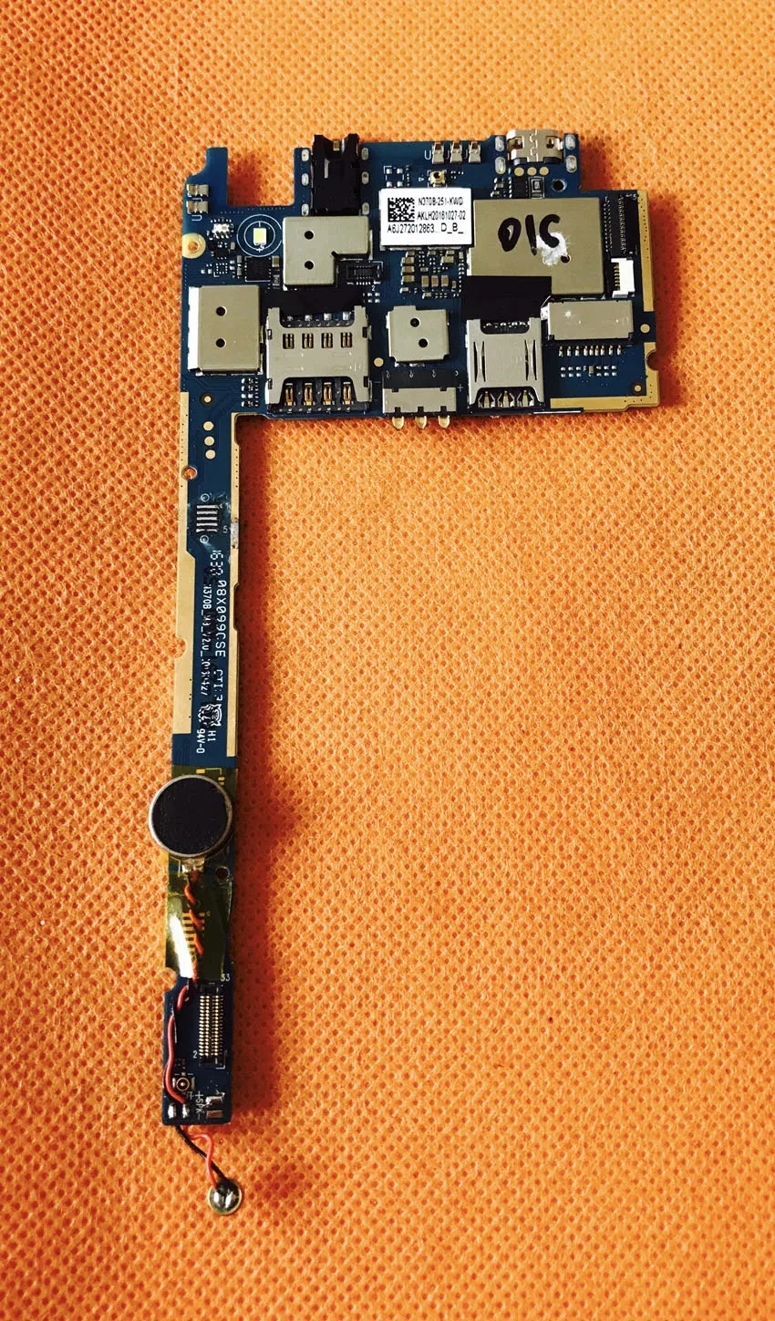 

Б/у оригинальная материнская плата 2 Гб ОЗУ + 16 Гб ПЗУ материнская плата для Doogee X5 Max pro MTK6737 четырехъядерный процессор Бесплатная доставка